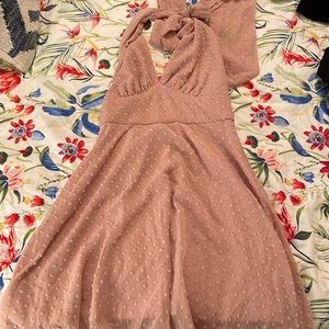 Lulus pink dress. New with tag on it.